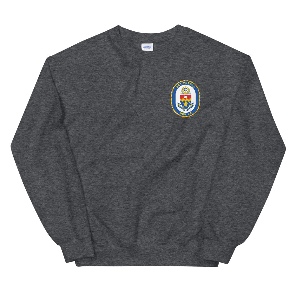 USS Preble (DDG-88) Ship's Crest Sweatshirt