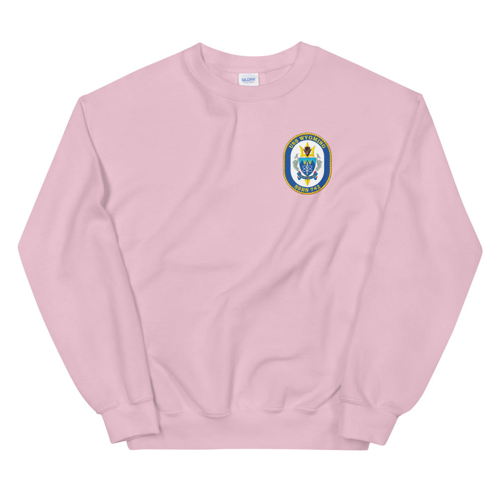 USS Wyoming (SSBN-742) Ship's Crest Sweatshirt