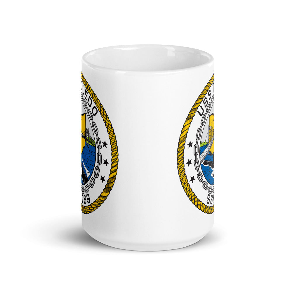 USS Toledo (SSN-769) Ship's Crest Mug