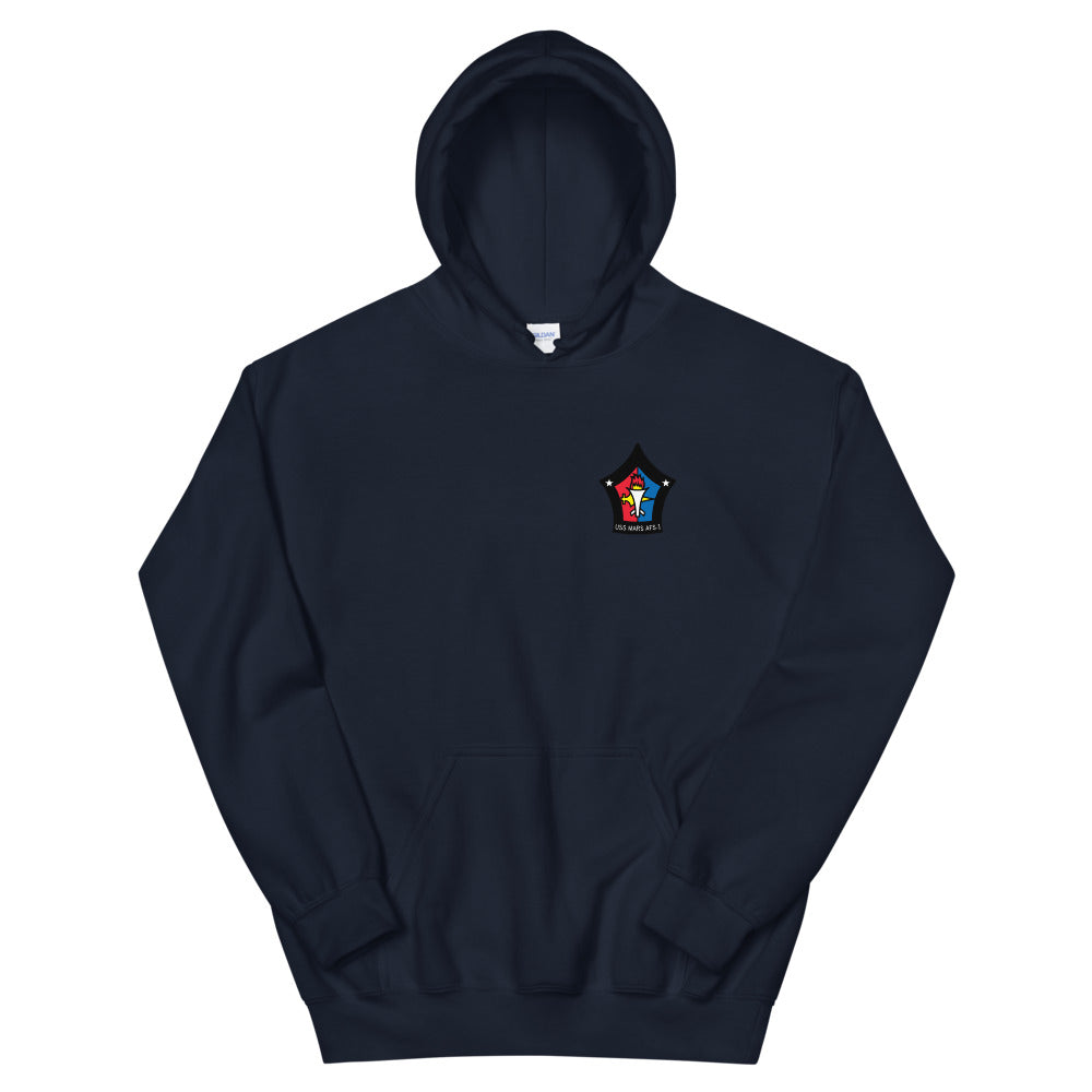 USS Mars (AFS-1) Ship's Crest Hoodie