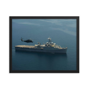 USS Ponce (LPD-15) Framed Ship Photo