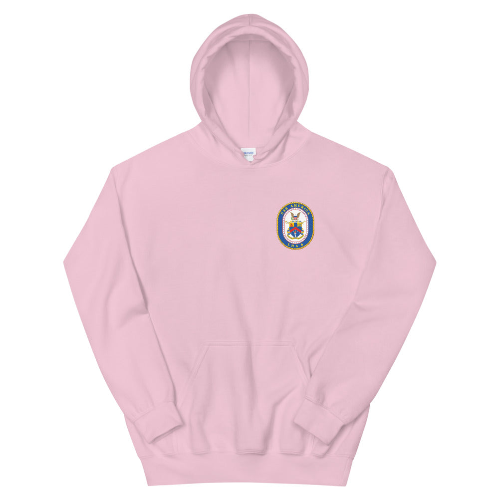 USS America (LHA-6) Ship's Crest Hoodie