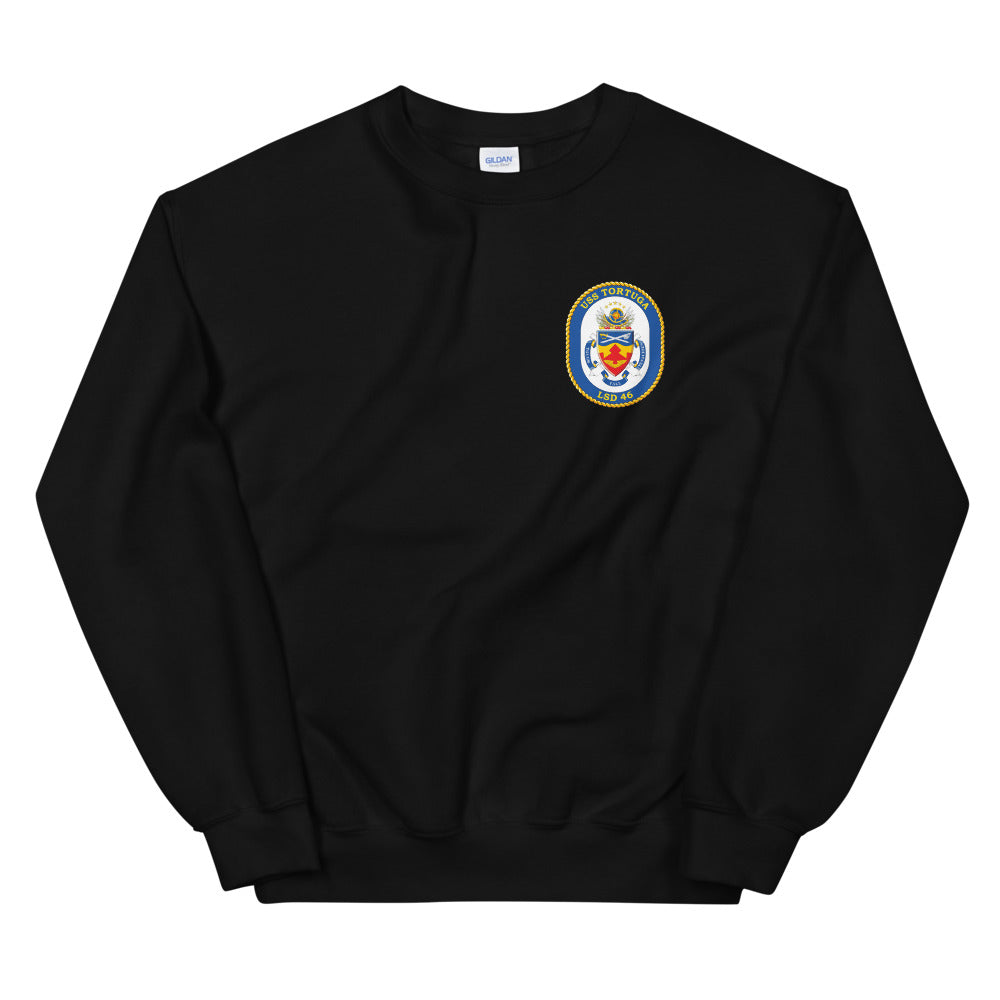 USS Tortuga (LSD-46) Ship's Crest Sweatshirt