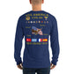 USS America (CVA-66) 1974 Long Sleeve Cruise Shirt