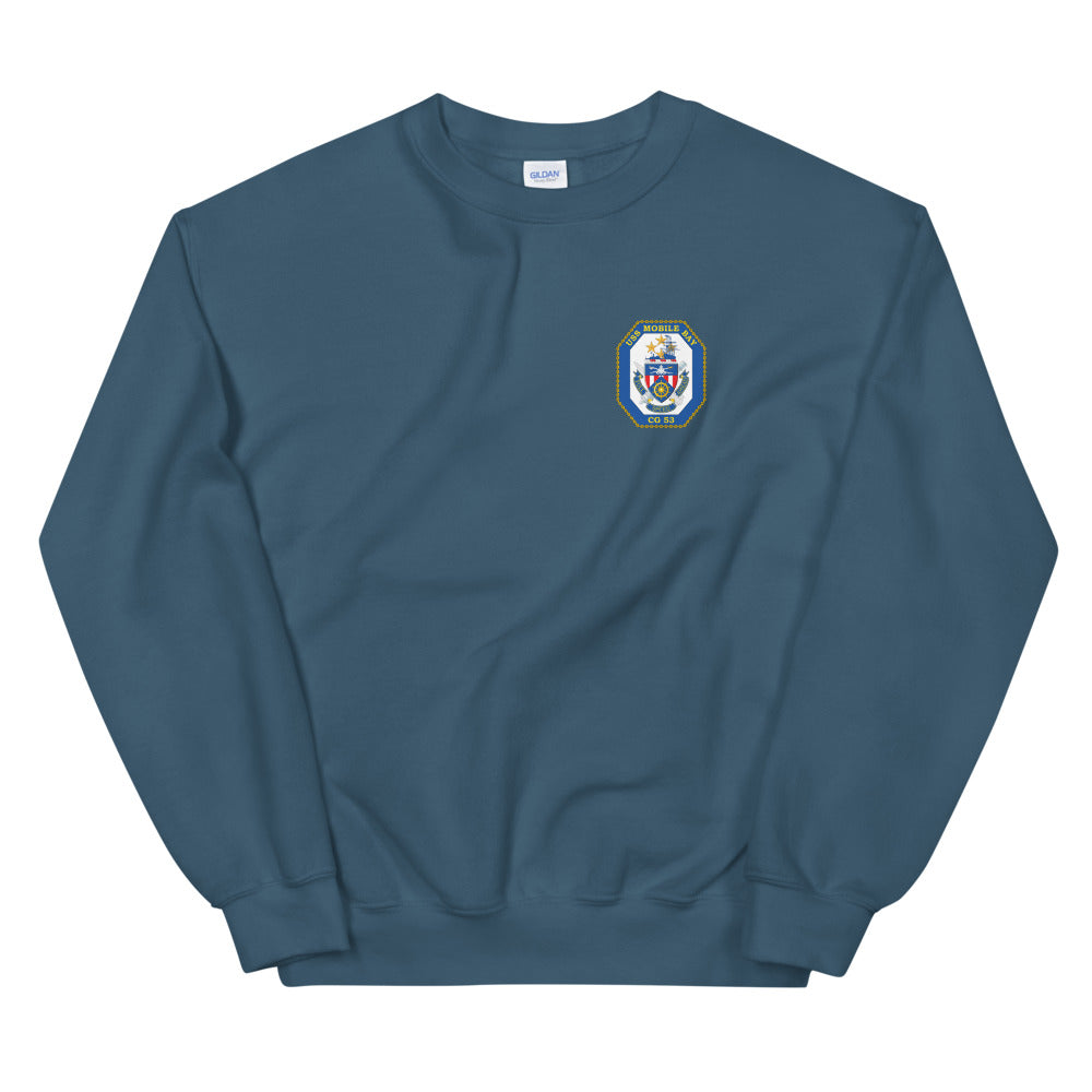 USS Mobile Bay (CG-53) Ship's Crest Sweatshirt
