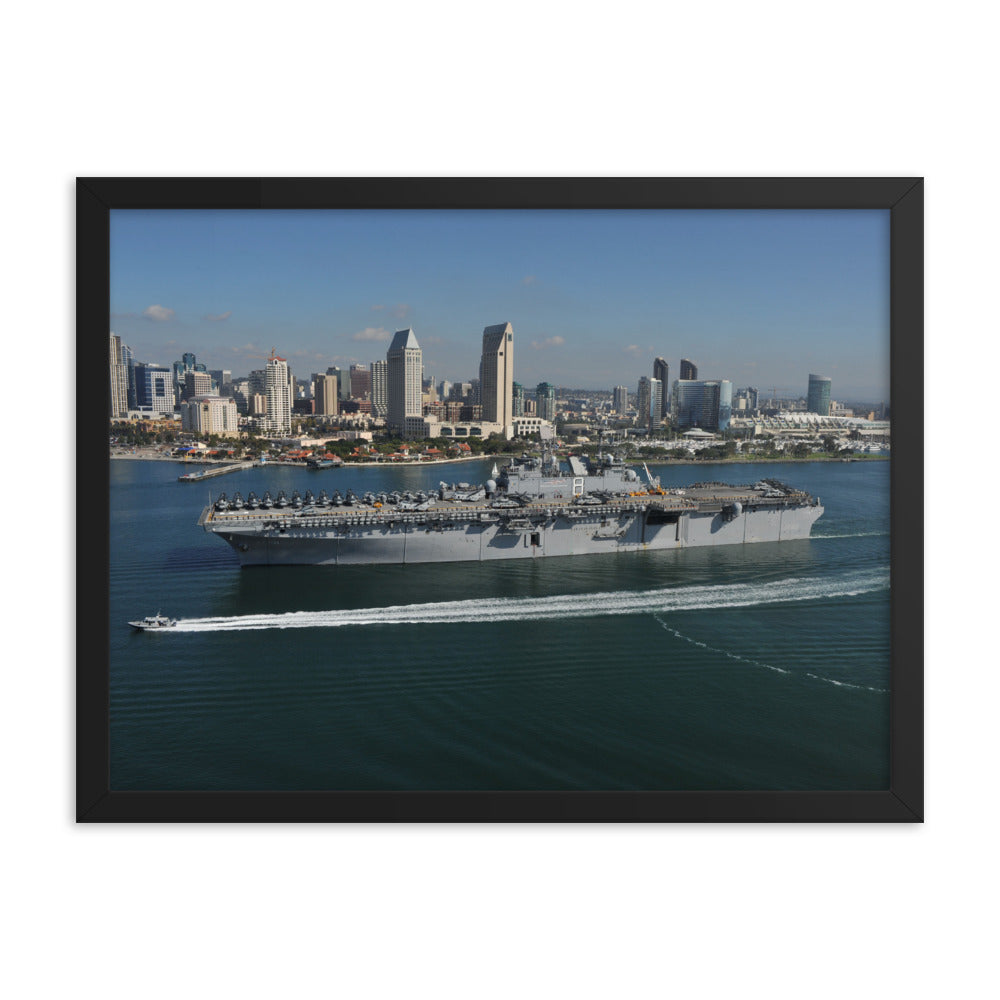 USS Makin Island (LHD-8) Framed Ship Photo