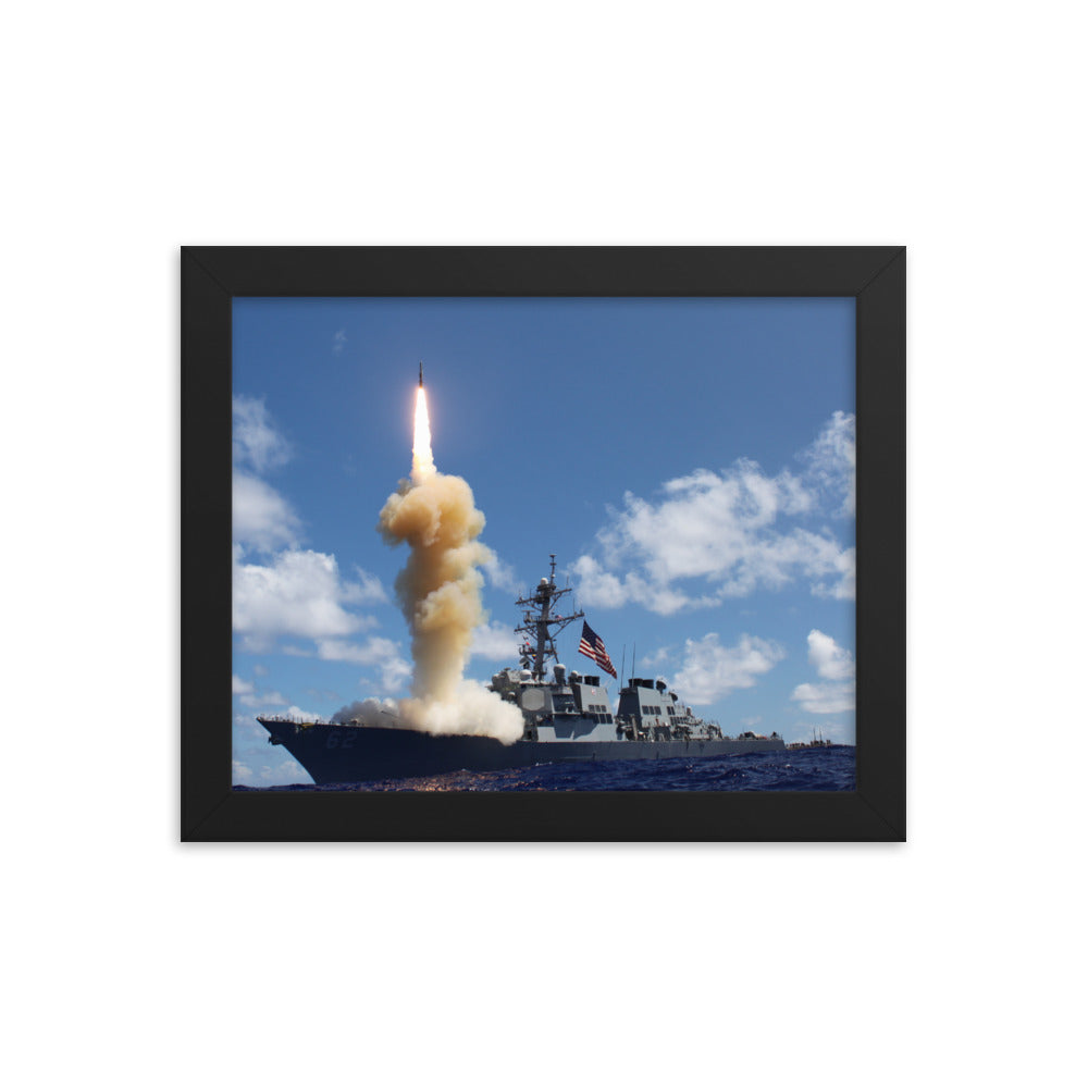 USS Fitzgerald (DDG-62) Framed Ship Photo