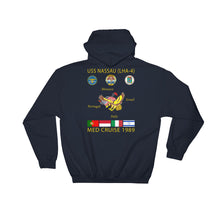 Load image into Gallery viewer, USS Nassau (LHA-4) 1989 Cruise Hoodie