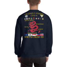 Load image into Gallery viewer, USS John C. Stennis (CVN-74) 2016 Cruise Sweatshirt
