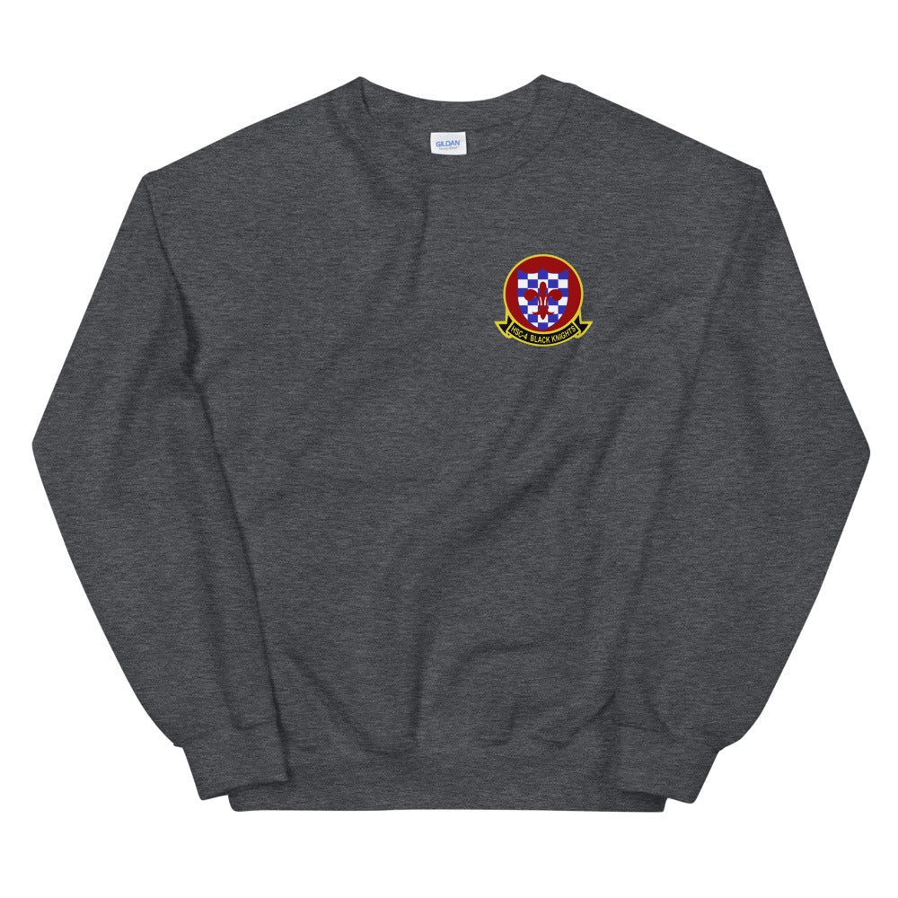 HSC-4 Black Knights Squadron Crest Sweatshirt