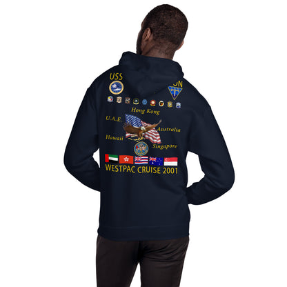 USS Constellation (CV-64) 2001 Cruise Hoodie