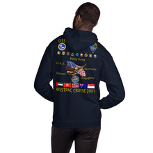 Load image into Gallery viewer, USS Constellation (CV-64) 2001 Cruise Hoodie