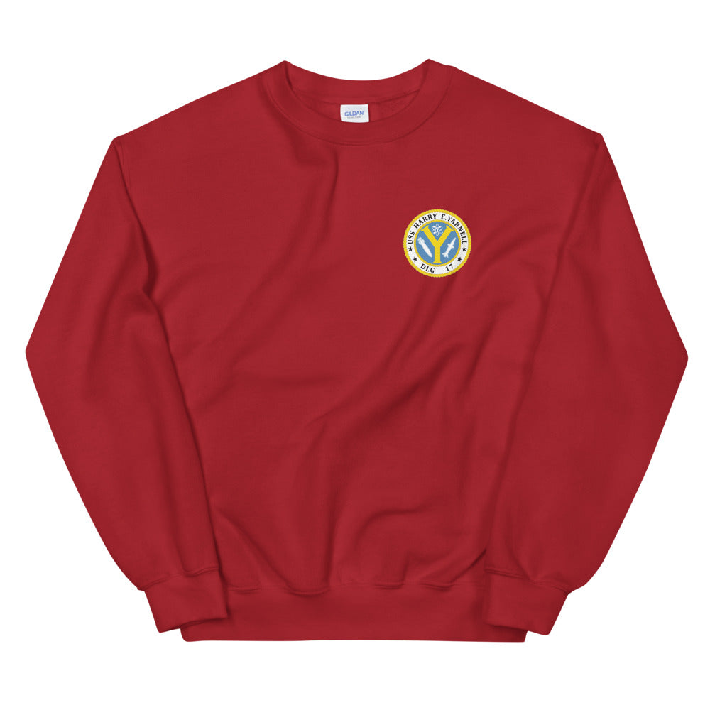 USS Harry E. Yarnell (DLG-17) Ship's Crest Sweatshirt