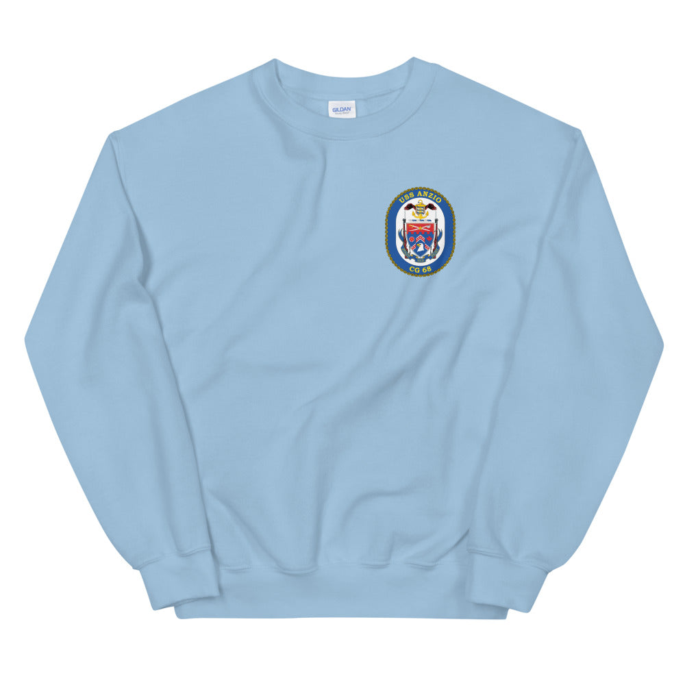 USS Anzio (CG-68) Ship's Crest Sweatshirt