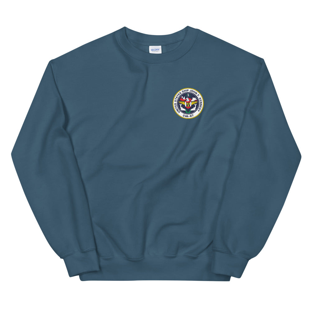 USS John F. Kennedy (CVA-67) Ship's Crest Sweatshirt