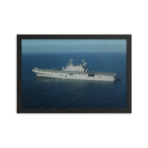 USS Peleliu (LHA-5) Framed Ship Photo