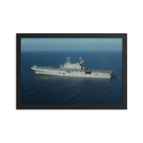 USS Peleliu (LHA-5) Framed Ship Photo