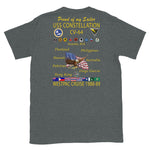 USS Constellation (CV-64) 1988-89 Cruise Shirt - FAMILY