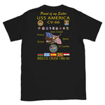 USS America (CV-66) 1982-83 Cruise Shirt - FAMILY