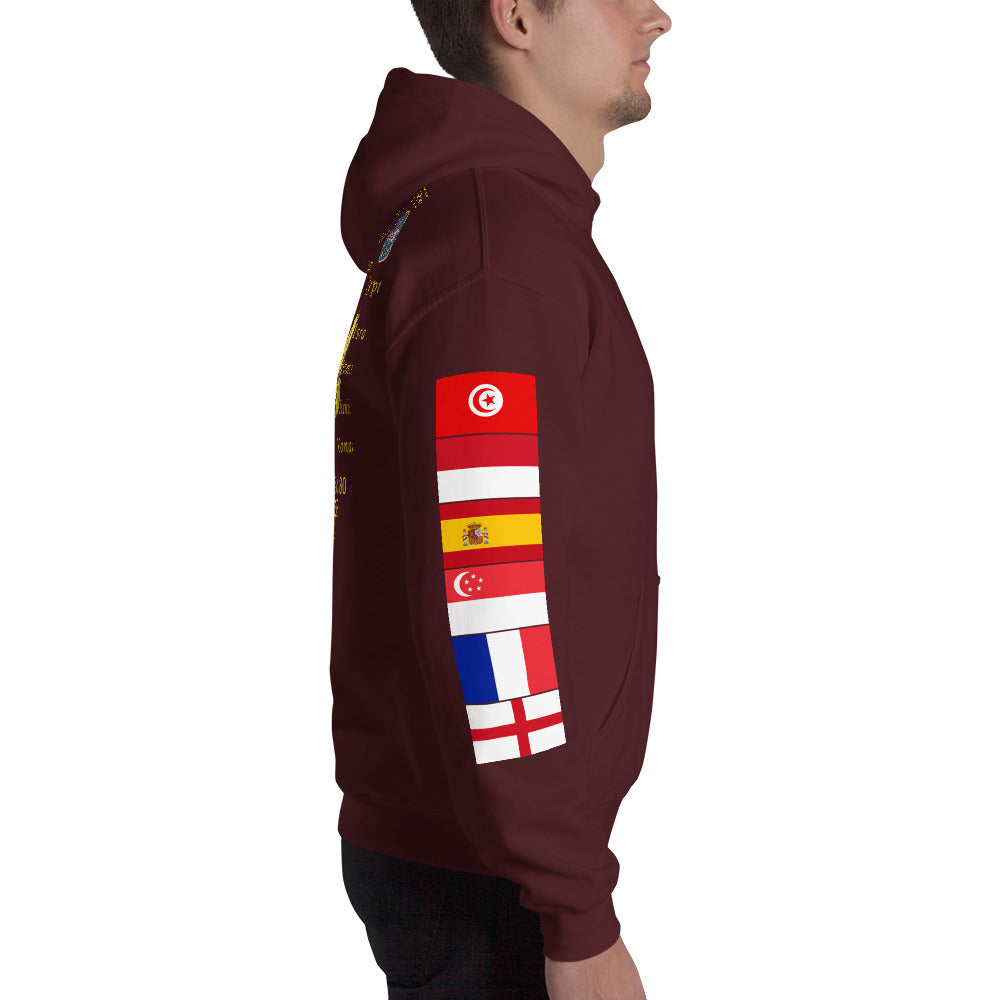 IKE CUSTOM w/FLAGS - E HUGHES - Hoodie