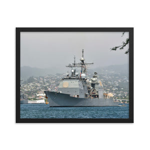 USS Port Royal (CG-73) Framed Ship Photo