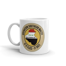 Load image into Gallery viewer, Operation Southern Watch - IF IT FLIES, IT DIES Mug