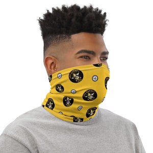 USS Barney (DDG-6) Ship's Crest w/ Navy Emblem Neck Gaiter - Gold