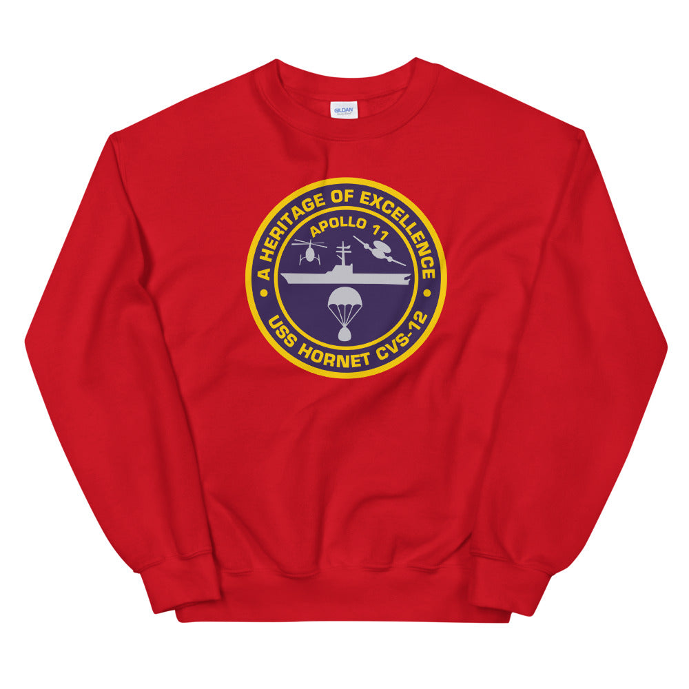 USS Hornet (CVS-12) Apollo 11 Sweatshirt