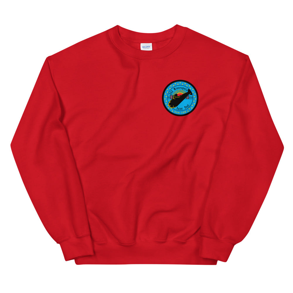USS Minneapolis-Saint Paul (SSN-708) Ship's Crest Sweatshirt