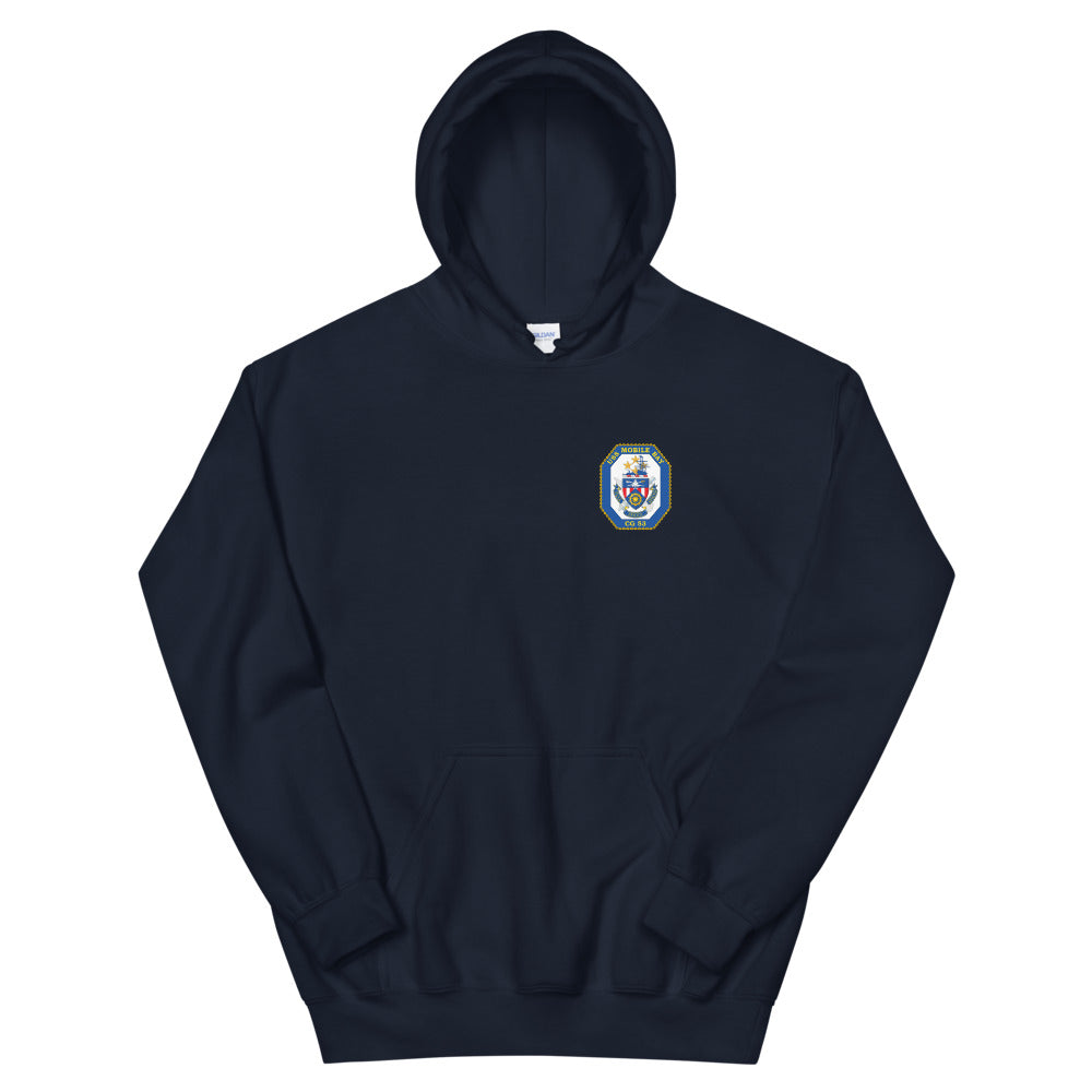 USS Mobile Bay (CG-53) Ship's Crest Hoodie
