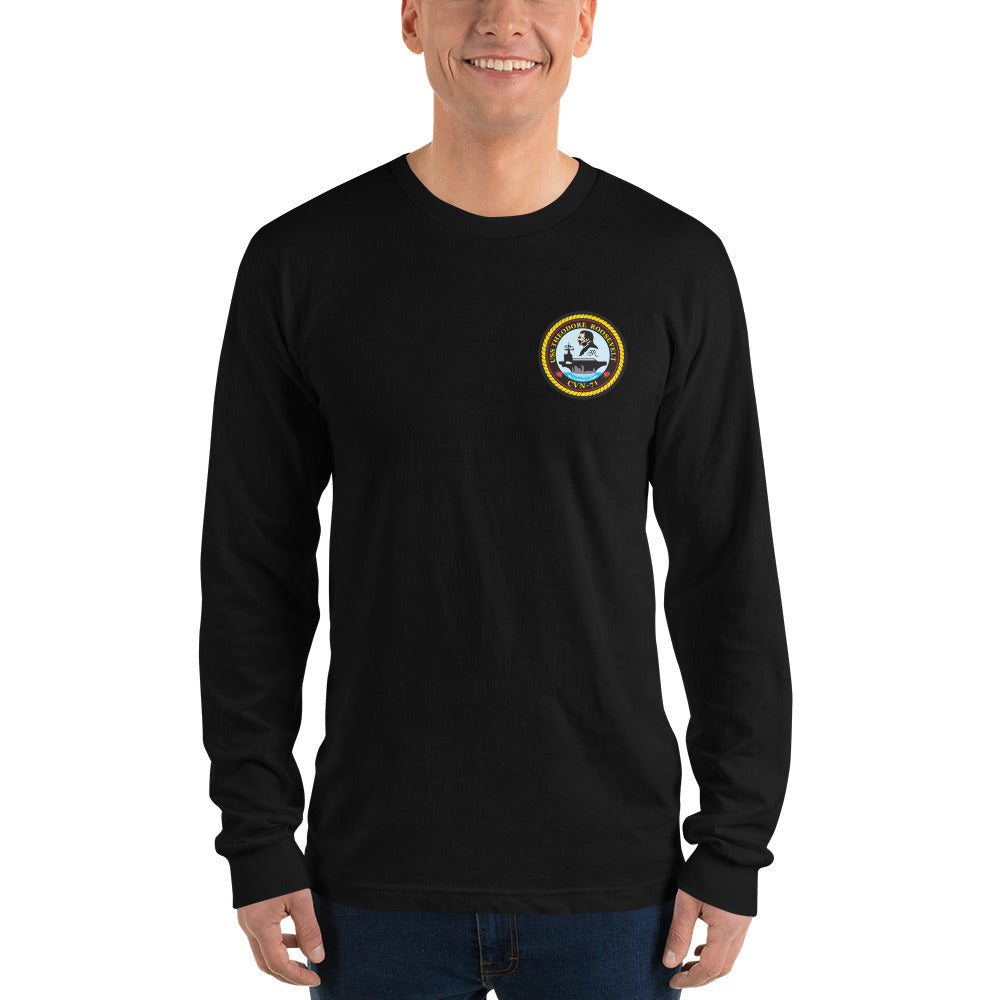 USS Theodore Roosevelt (CVN-71) 2008-09 Long Sleeve Cruise Shirt