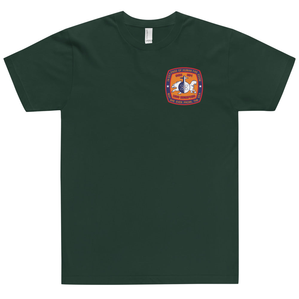 USS Memphis (SSN-691) Ship's Crest Shirt