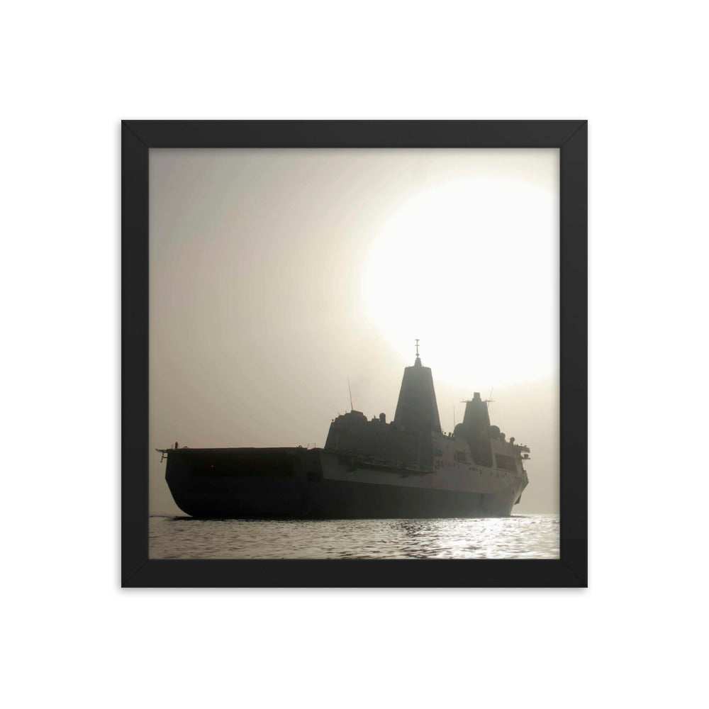 USS Mesa Verde (LPD-19) Framed Ship Photo