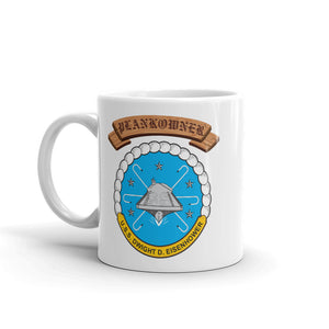 USS Dwight D. Eisenhower (CVN-69) Plankowner Crest Mug