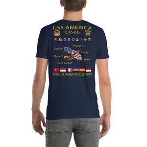 USS America (CV-66) 1989 Cruise Shirt