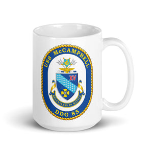 USS McCampbell (DDG-85) Ship's Crest Mug