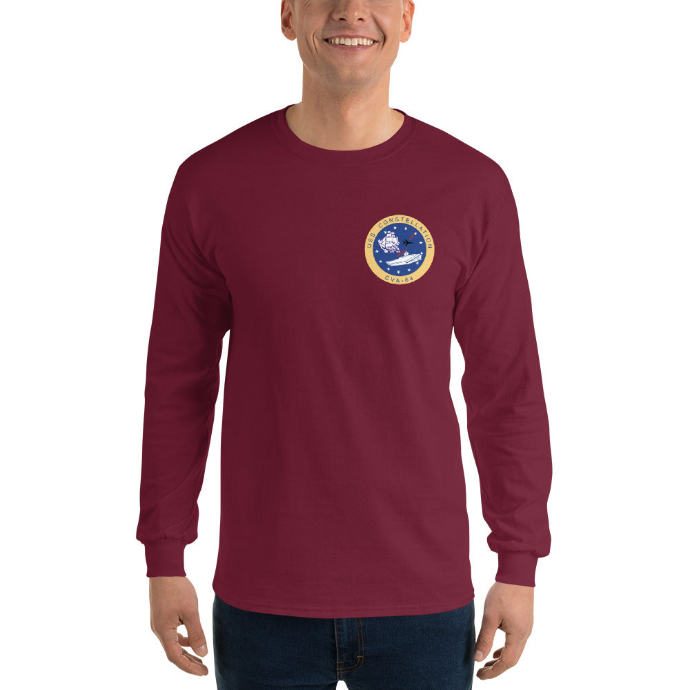 USS Constellation (CVA-64) 1968-69 Long Sleeve Cruise Shirt