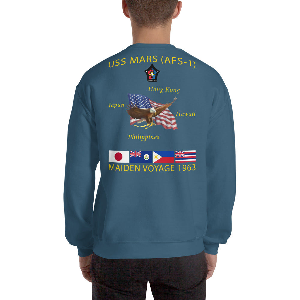 USS Mars (AFS-1) 1963 Cruise Sweatshirt