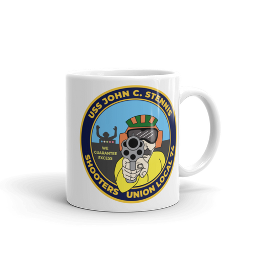 USS John C. Stennis (CVN-74) Shooters Union Local 74 Mug