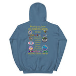 USS Constellation (CV-64) 1988-89 "Patched Out" Cruise Hoodie - FAMILY