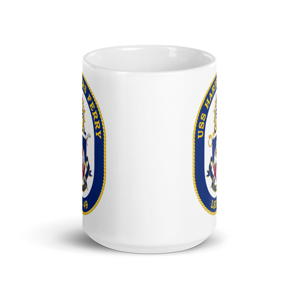 USS Harpers Ferry (LSD-49) Ship's Crest Mug