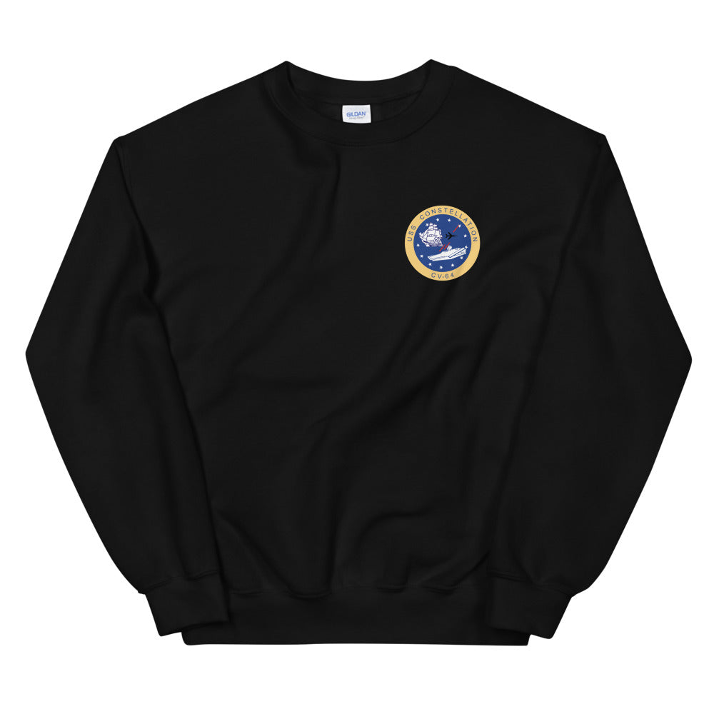 USS Constellation (CV-64) Ship's Crest Sweatshirt