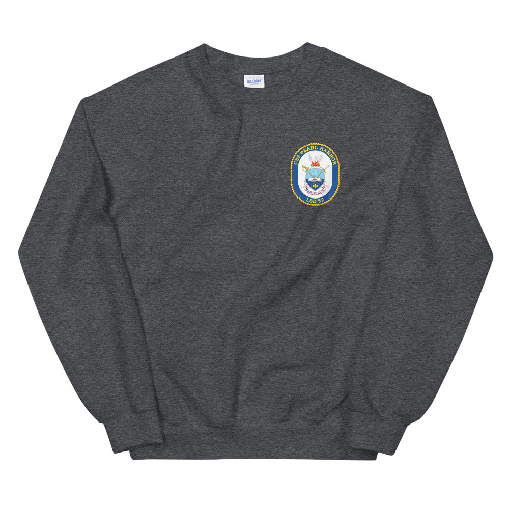 USS Pearl Harbor (LSD-52) Ship's Crest Sweatshirt