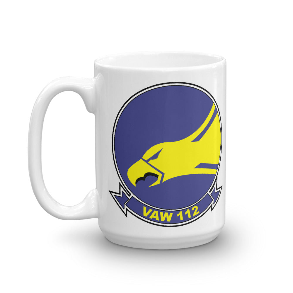 VAW-112 Golden Hawks Squadron Crest Mug