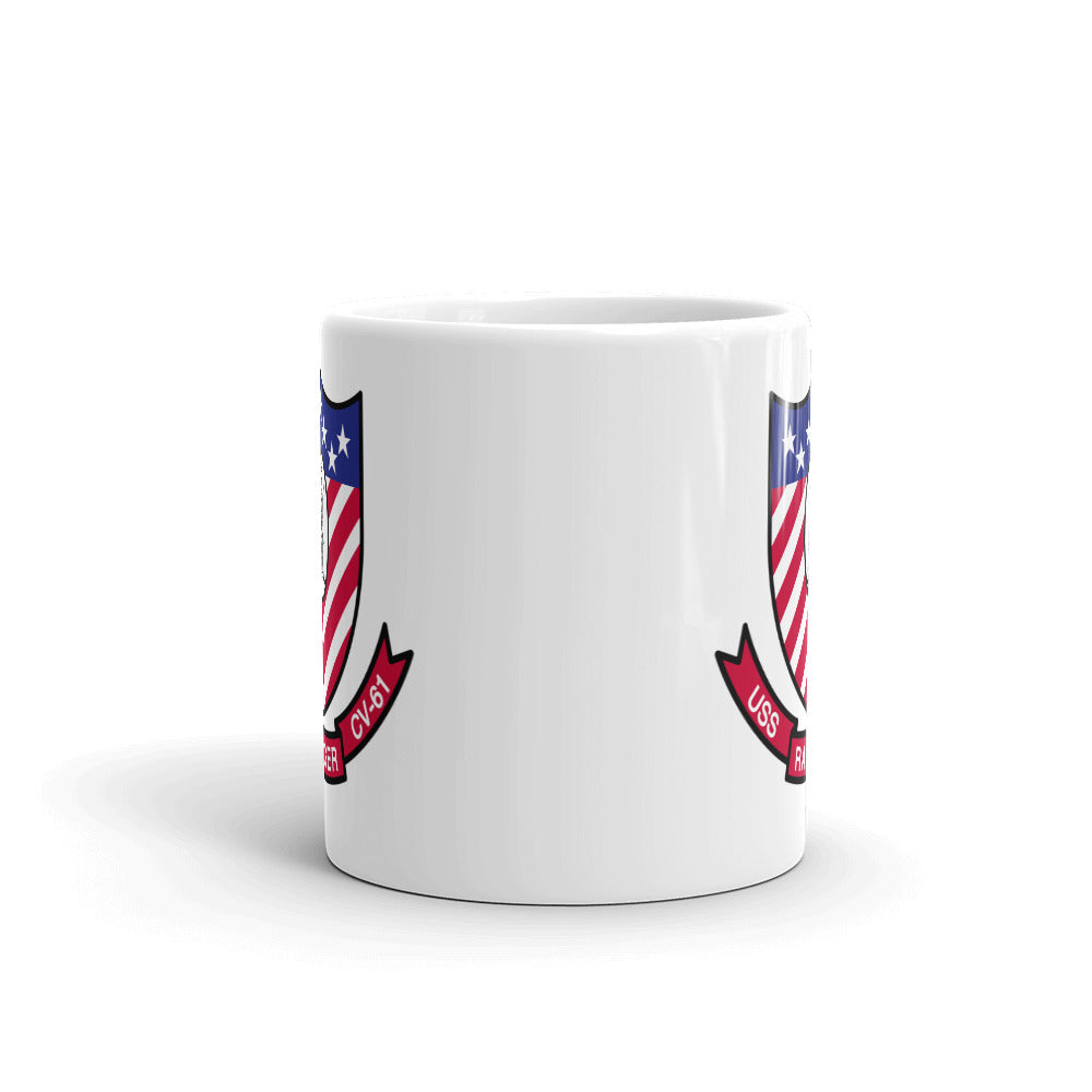 USS Ranger (CV-61) Ship's Crest Mug