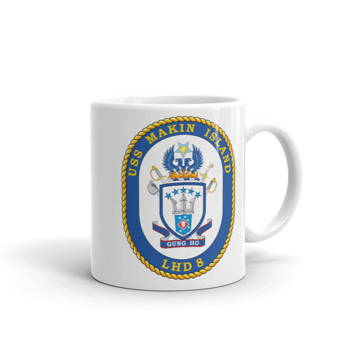 USS Makin Island (LHD-8) Ship's Crest Mug