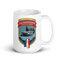 Load image into Gallery viewer, USS Mississippi (SSN-782) Ship&#39;s Crest Mug