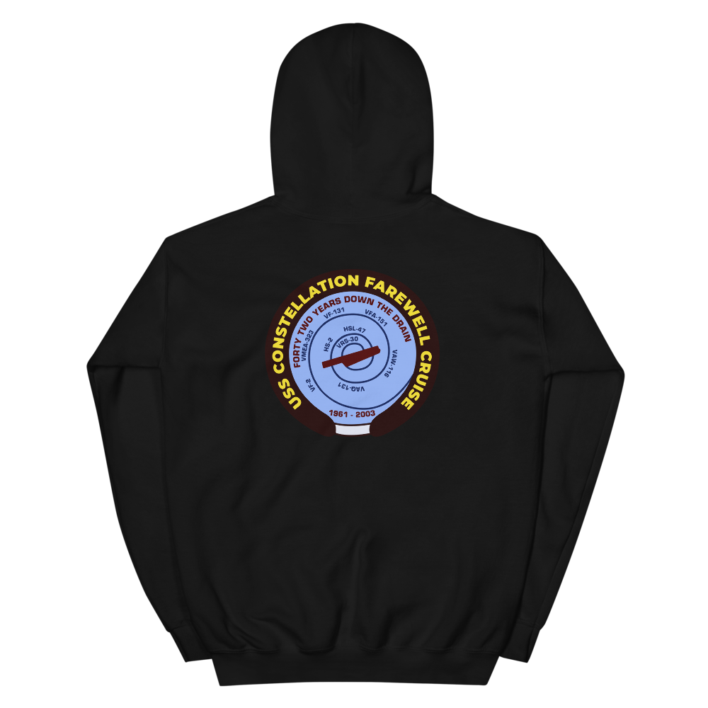 USS Constellation (CV-64) Farewell Cruise Hoodie