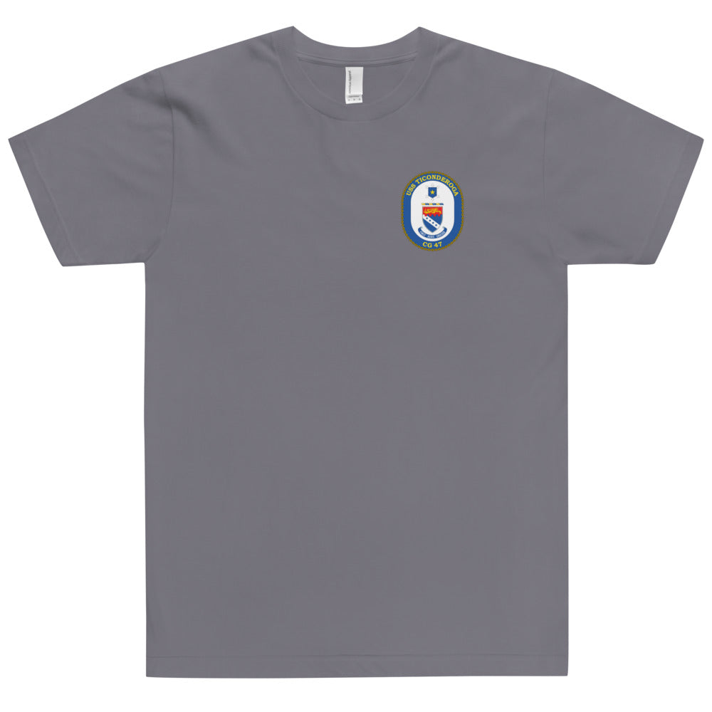 USS Ticonderoga (CG-47) Ship's Crest Shirt