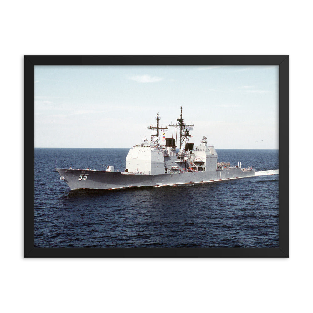 USS Leyte Gulf (CG-55) Framed Ship Photo